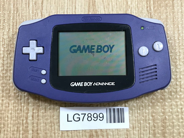 GameBoy Advance Violet Console Nintendo Japan - With Defects