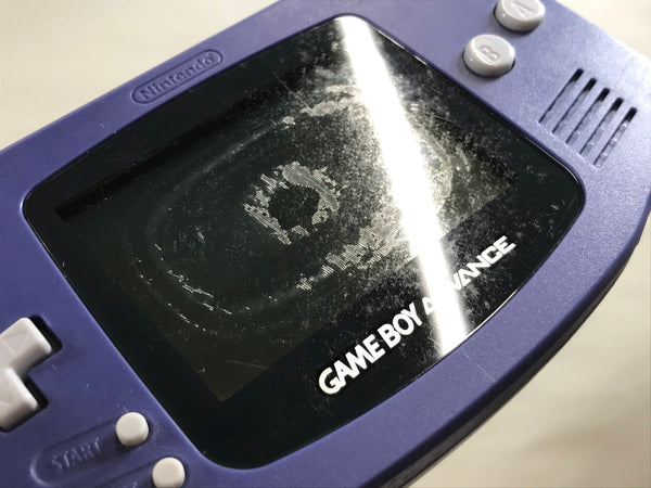 GameBoy Advance Violet Console Nintendo Japan - With Defects GameBoy Advance Violet Console Nintendo Japan - With Defects