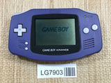 GameBoy Advance Violet Console Nintendo Japan - With Defects LG7903