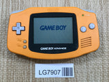 GameBoy Advance Orange Console Nintendo Japan - Tested Working LG7907