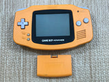 GameBoy Advance Orange Console Nintendo Japan - Tested Working LG7907