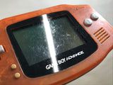 GameBoy Advance Clear Orange & Black Console Nintendo Japan - Not Working LG7911