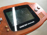 GameBoy Advance Clear Orange & Black Console Nintendo Japan - Not Working LG7911
