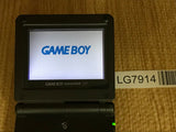 GameBoy Advance SP Onyx Black Console Nintendo Japan - Tested Working LG7914