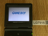GameBoy Advance SP Onyx Black Console Nintendo Japan - With Defects LG7915