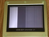 GameBoy Advance SP Pearl Green ToysRUs Console Nintendo - With Defects LG7917