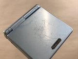 GameBoy Advance SP Pearl Blue Console Nintendo Japan - Tested Working LG7918