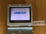 GameBoy Advance SP Pearl Blue Console Nintendo Japan - Tested Working LG7918
