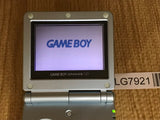 GameBoy Advance SP Pearl Blue Console Nintendo Japan - Tested Working LG7921