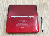 Nintendo 3DS Flare Red Console Nintendo Japan - Tested Working LG7932