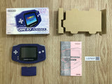 GameBoy Advance Violet Console Boxed Nintendo Japan - Tested Working LG7937