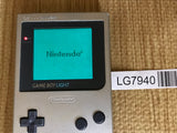 GameBoy Light Silver Console Nintendo Japan - With Defects LG7940
