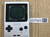 GameBoy Pocket Silver Console Nintendo Japan - With Defects LG7943
