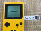 GameBoy Pocket Yellow Console Nintendo Japan - With Defects LG7947