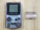 GameBoy Color Clear Purple Console Nintendo Japan - With Defects LG7955