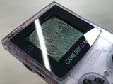 GameBoy Color Clear Purple Console Nintendo Japan - With Defects LG7956