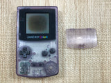 GameBoy Color Clear Purple Console Nintendo Japan - With Defects LG7958