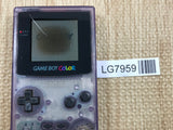 GameBoy Color Clear Purple Console Nintendo Japan - With Defects LG7959