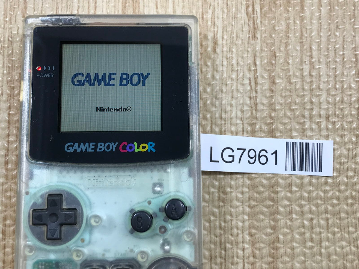 GameBoy Color Clear Console Nintendo Japan - With Defects LG7961