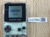 GameBoy Color Clear Console Nintendo Japan - With Defects LG7962
