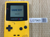 GameBoy Color Yellow Console Nintendo Japan - Tested Working LG7965