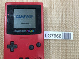 GameBoy Color Red Console Nintendo Japan - With Defects LG7966