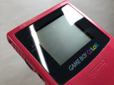 GameBoy Color Red Console Nintendo Japan - Tested Working LG7967