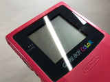 GameBoy Color Red Console Nintendo Japan - Tested Working LG7967