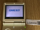 GameBoy Advance SP Star Light Gold Console Nintendo - Tested Working LG8004