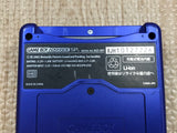 GameBoy Advance SP Azurite Blue Console Nintendo Japan - Tested Working LG8012