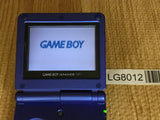 GameBoy Advance SP Azurite Blue Console Nintendo Japan - Tested Working LG8012