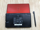 Nintendo DS Lite Crimson Black Console Nintendo Japan - With Defects LG8023