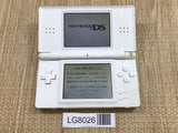 Nintendo DS Lite Crystal White Console Nintendo Japan - With Defects LG8026