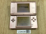 Nintendo DS Lite Metallic Rose Console Nintendo Japan - With Defects LG8038