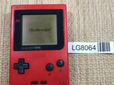 GameBoy Pocket Red Console Nintendo Japan - With Defects LG8064