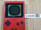 GameBoy Pocket Red Console Nintendo Japan - With Defects LG8065