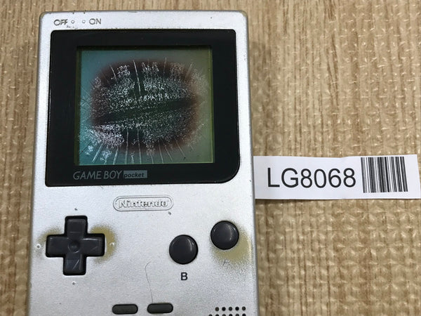 GameBoy Pocket Silver Console Nintendo Japan - With Defects LG8068