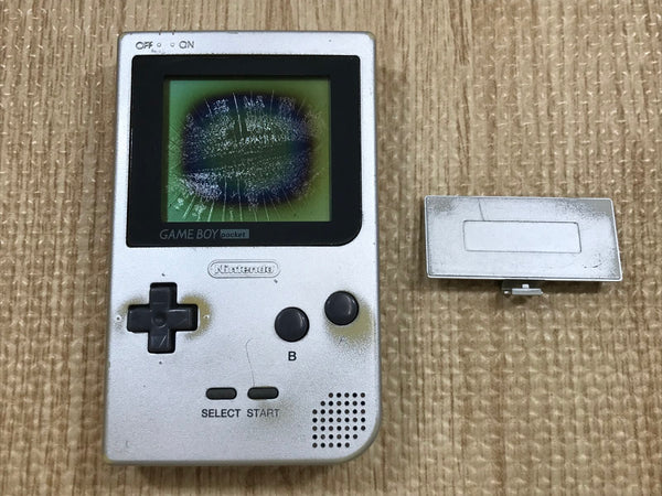 GameBoy Pocket Silver Console Nintendo Japan - With Defects LG8068
