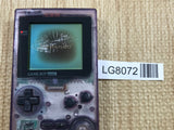 GameBoy Pocket Clear Purple Console Nintendo Japan - With Defects LG8072
