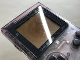 GameBoy Pocket Clear Purple Console Nintendo Japan - With Defects LG8073