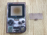 GameBoy Pocket Clear Purple Console Nintendo Japan - With Defects LG8073