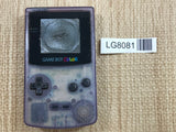 GameBoy Color Clear Purple Console Nintendo Japan - Not Working LG8081