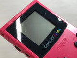 GameBoy Color Red Console Nintendo Japan - Tested Working LG8086