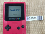 GameBoy Color Red Console Nintendo Japan - Tested Working LG8086