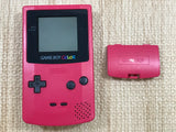 GameBoy Color Red Console Nintendo Japan - Tested Working LG8086
