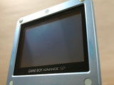 GameBoy Advance SP Pearl Blue Console Nintendo Japan - With Defects LG8136