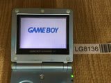 GameBoy Advance SP Pearl Blue Console Nintendo Japan - With Defects LG8136