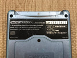 GameBoy Advance SP Pearl Blue Console Nintendo Japan - Tested Working LG8137