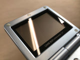 GameBoy Advance SP Pearl Blue Console Nintendo Japan - Tested Working LG8137