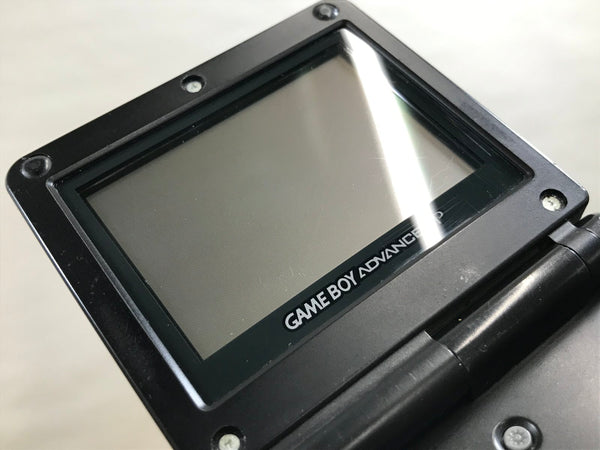 GameBoy Advance SP Onyx Black Console Nintendo Japan - With